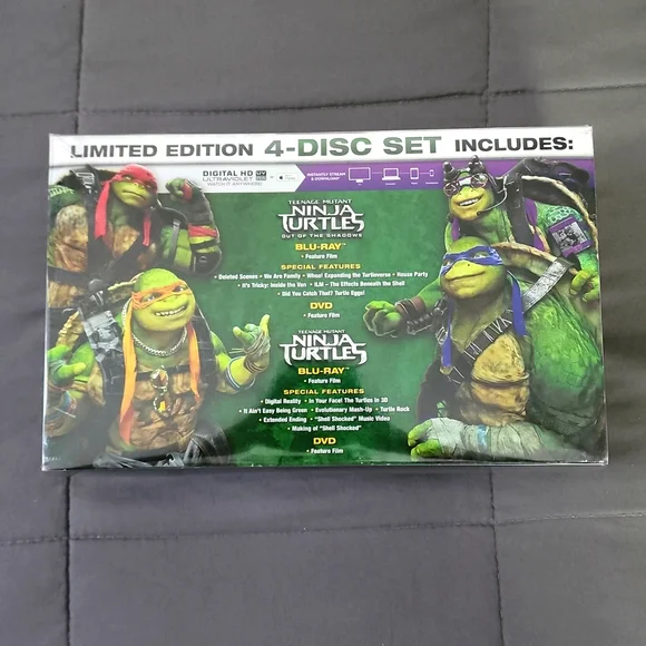 Teenage Mutant Ninja Turtles. Collectible Turtle Lunchbox Gift Set - Picture 3 of 13